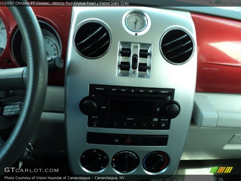 Inferno Red Crystal Pearl / Pastel Slate Gray 2007 Chrysler PT Cruiser