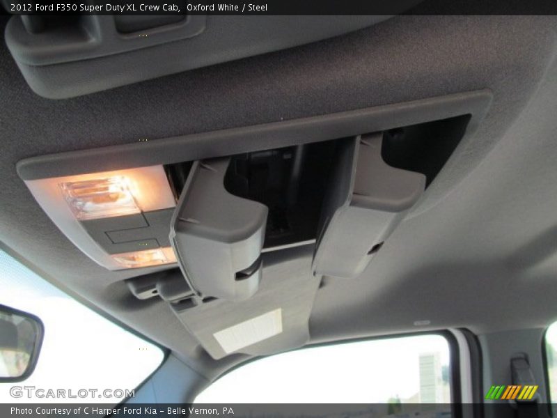 Oxford White / Steel 2012 Ford F350 Super Duty XL Crew Cab