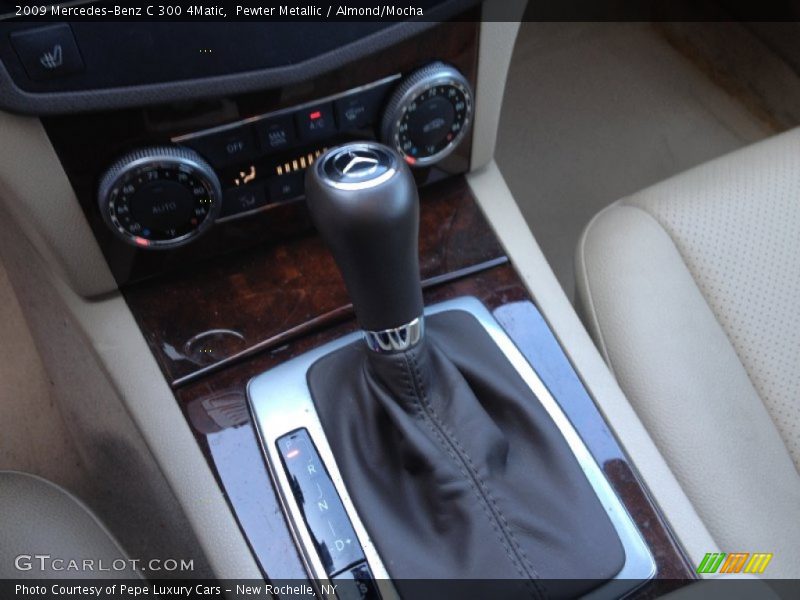 Pewter Metallic / Almond/Mocha 2009 Mercedes-Benz C 300 4Matic