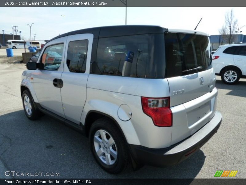 Alabaster Silver Metallic / Gray 2009 Honda Element EX