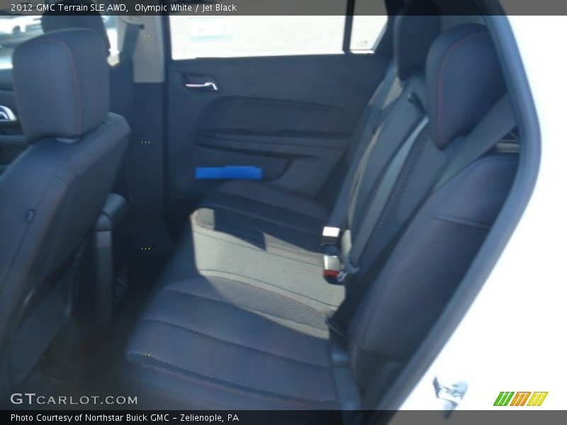 Olympic White / Jet Black 2012 GMC Terrain SLE AWD