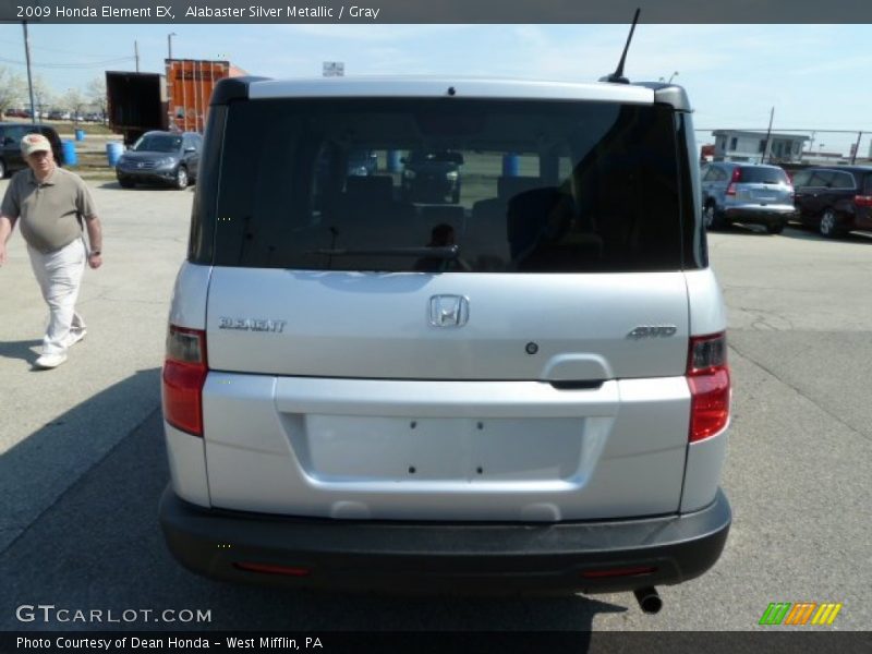 Alabaster Silver Metallic / Gray 2009 Honda Element EX