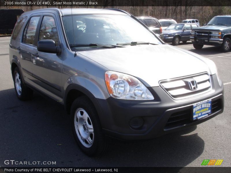 Silver Moss Metallic / Black 2006 Honda CR-V LX 4WD
