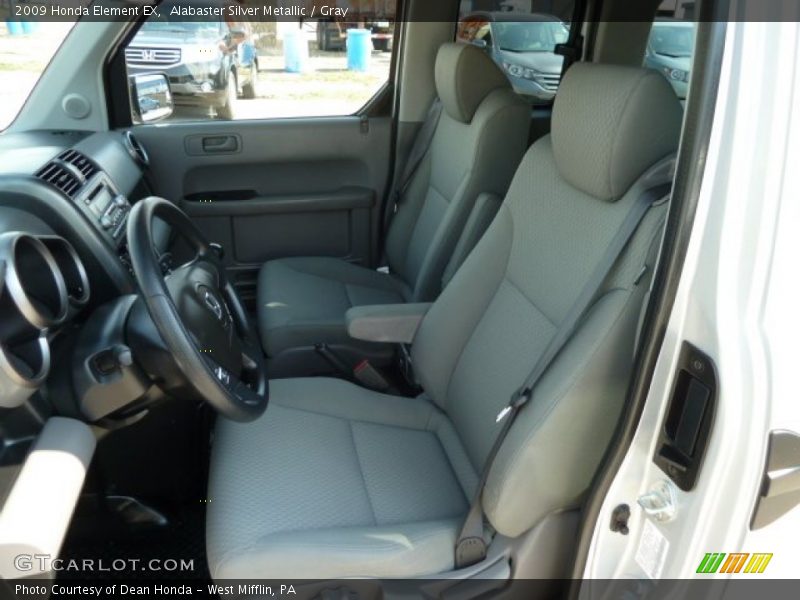 Alabaster Silver Metallic / Gray 2009 Honda Element EX