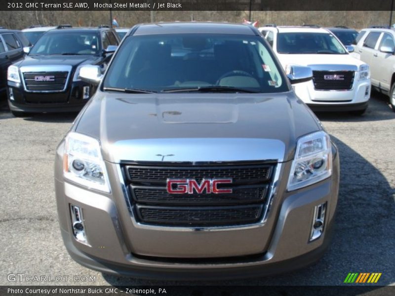 Mocha Steel Metallic / Jet Black 2012 GMC Terrain SLE AWD
