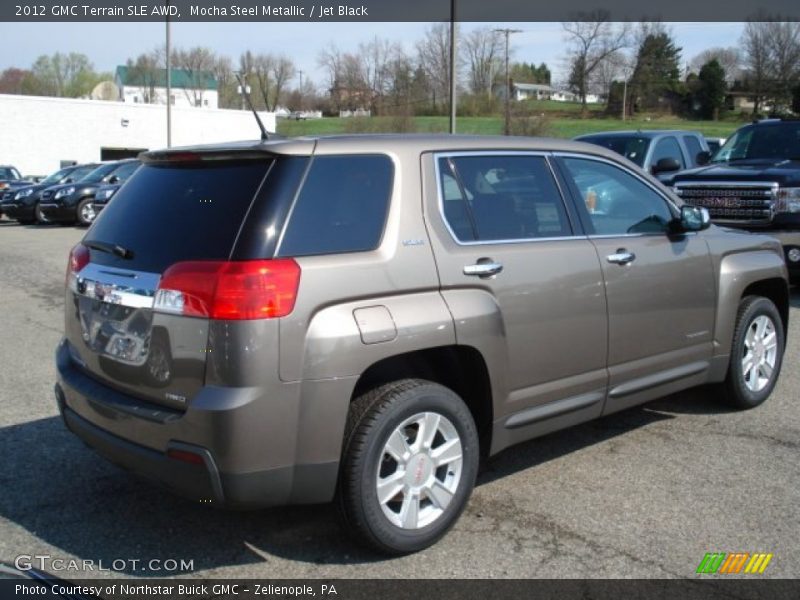 Mocha Steel Metallic / Jet Black 2012 GMC Terrain SLE AWD