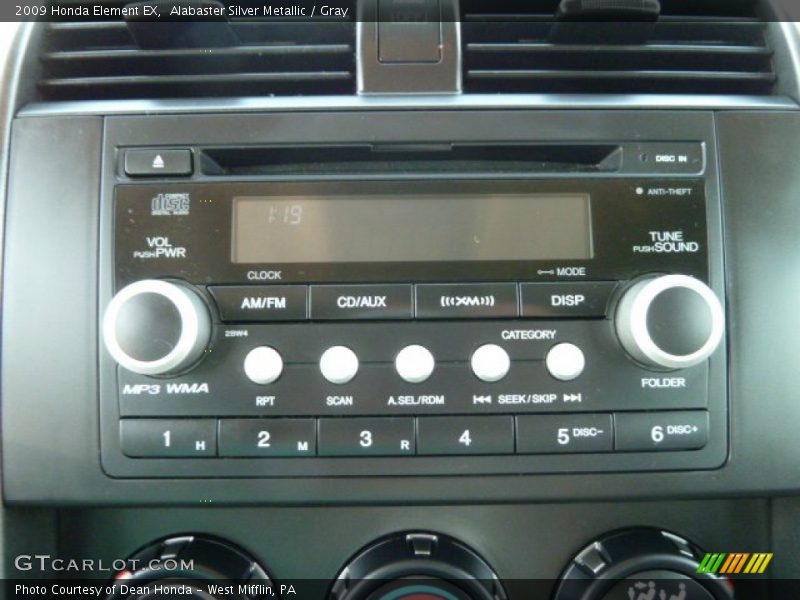 Audio System of 2009 Element EX