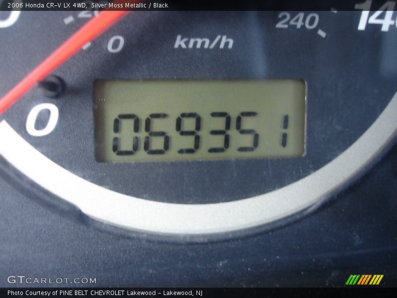 Silver Moss Metallic / Black 2006 Honda CR-V LX 4WD