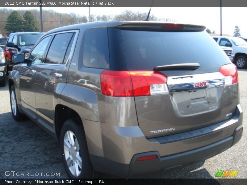 Mocha Steel Metallic / Jet Black 2012 GMC Terrain SLE AWD