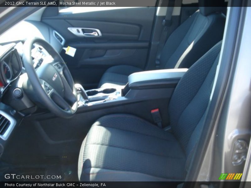 Mocha Steel Metallic / Jet Black 2012 GMC Terrain SLE AWD