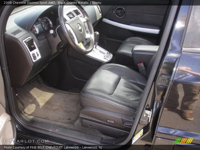Black Granite Metallic / Ebony 2008 Chevrolet Equinox Sport AWD
