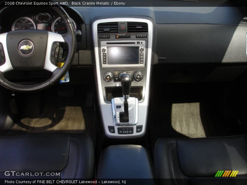 Black Granite Metallic / Ebony 2008 Chevrolet Equinox Sport AWD