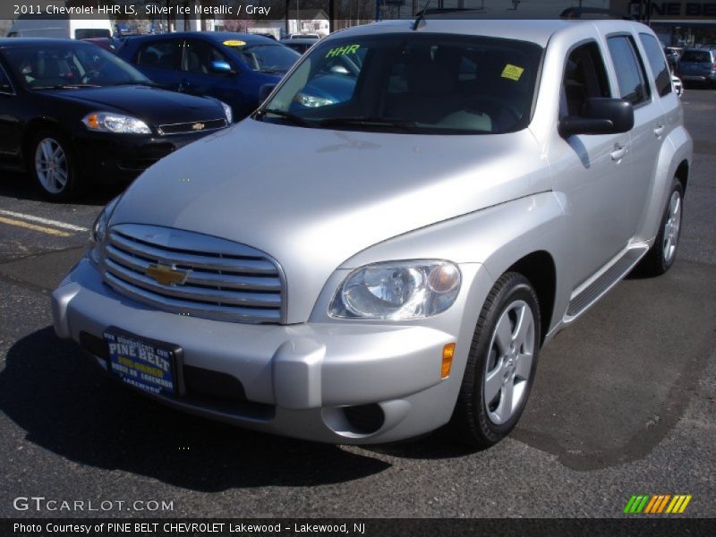 Silver Ice Metallic / Gray 2011 Chevrolet HHR LS