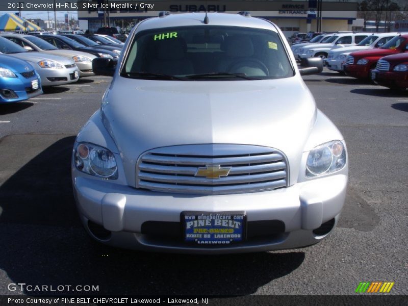 Silver Ice Metallic / Gray 2011 Chevrolet HHR LS