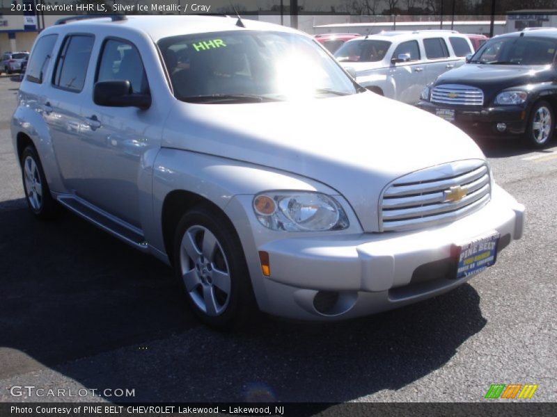 Silver Ice Metallic / Gray 2011 Chevrolet HHR LS