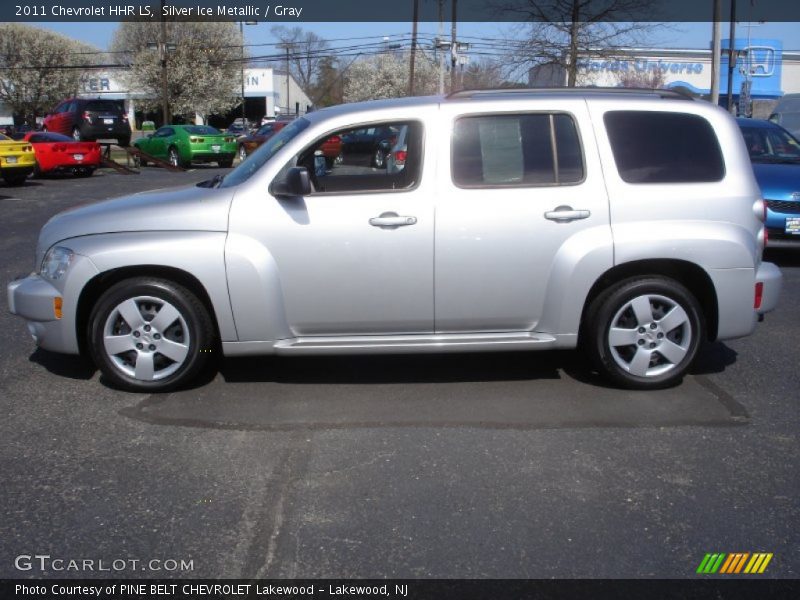 Silver Ice Metallic / Gray 2011 Chevrolet HHR LS