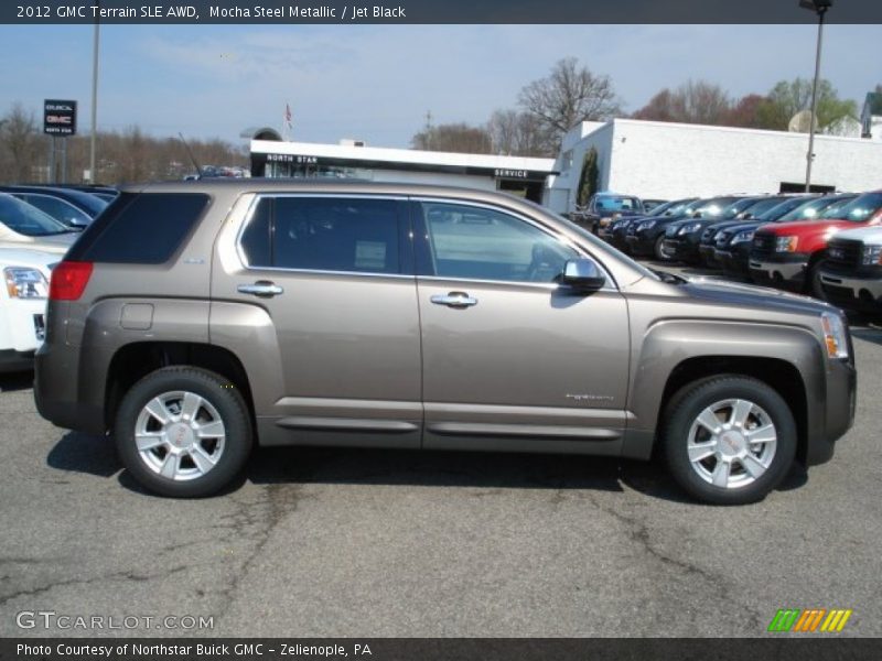 Mocha Steel Metallic / Jet Black 2012 GMC Terrain SLE AWD