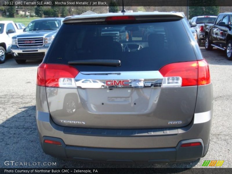 Mocha Steel Metallic / Jet Black 2012 GMC Terrain SLE AWD