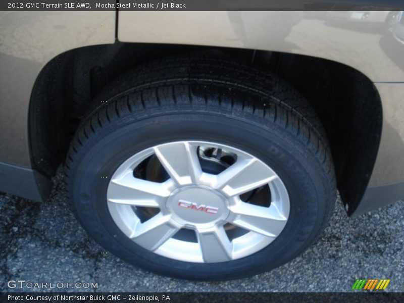 Mocha Steel Metallic / Jet Black 2012 GMC Terrain SLE AWD