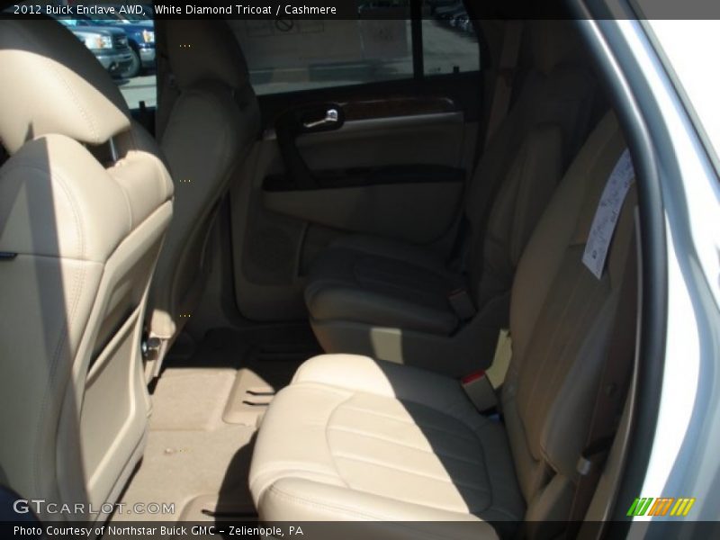White Diamond Tricoat / Cashmere 2012 Buick Enclave AWD
