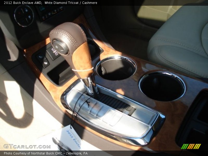 White Diamond Tricoat / Cashmere 2012 Buick Enclave AWD
