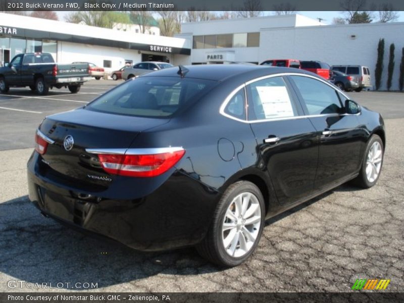 Black Onyx / Medium Titanium 2012 Buick Verano FWD