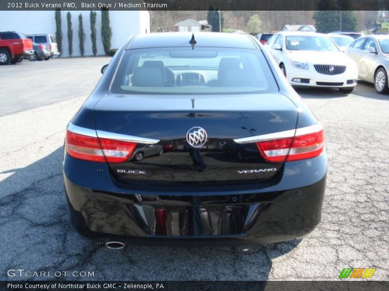 Black Onyx / Medium Titanium 2012 Buick Verano FWD