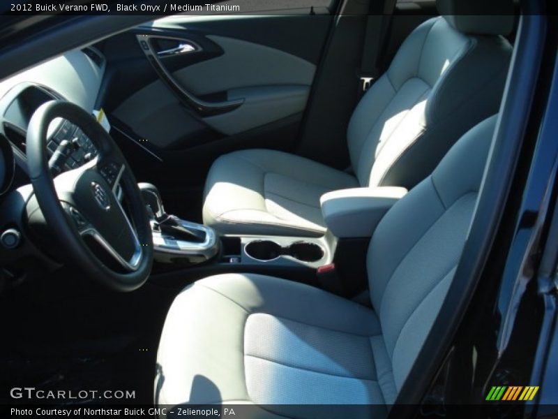 Black Onyx / Medium Titanium 2012 Buick Verano FWD