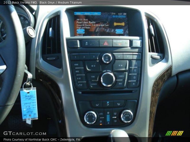 Black Onyx / Medium Titanium 2012 Buick Verano FWD