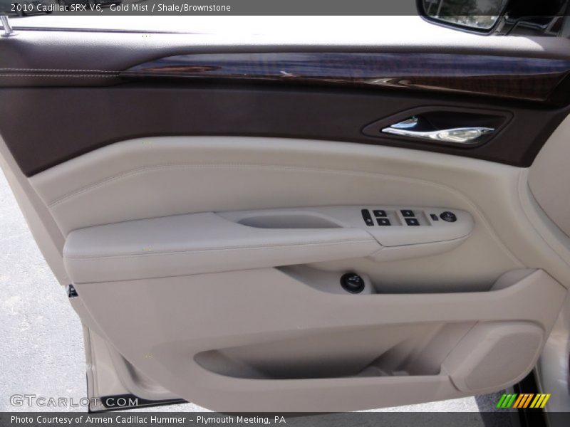 Gold Mist / Shale/Brownstone 2010 Cadillac SRX V6