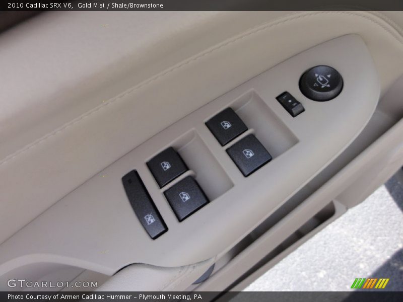 Gold Mist / Shale/Brownstone 2010 Cadillac SRX V6