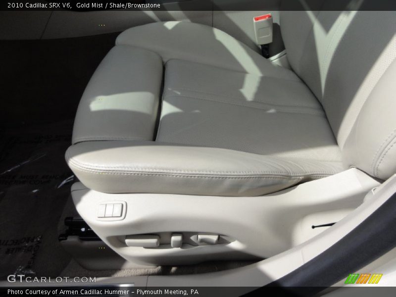 Gold Mist / Shale/Brownstone 2010 Cadillac SRX V6