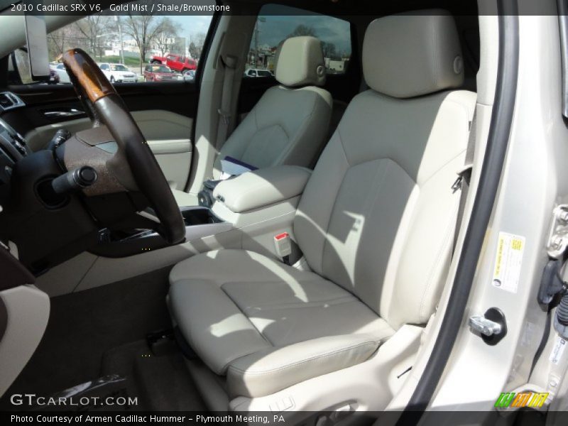 Gold Mist / Shale/Brownstone 2010 Cadillac SRX V6