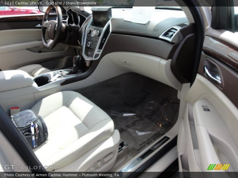Gold Mist / Shale/Brownstone 2010 Cadillac SRX V6