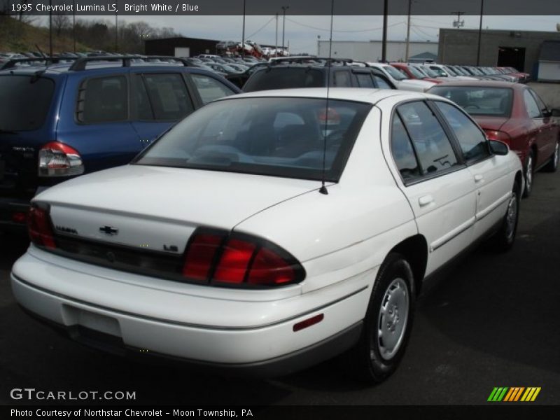 Bright White / Blue 1995 Chevrolet Lumina LS