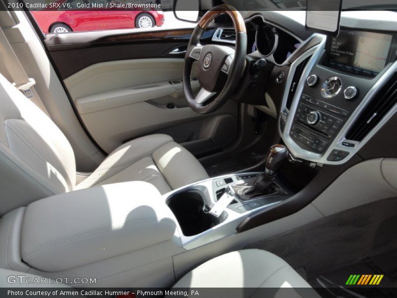 Gold Mist / Shale/Brownstone 2010 Cadillac SRX V6