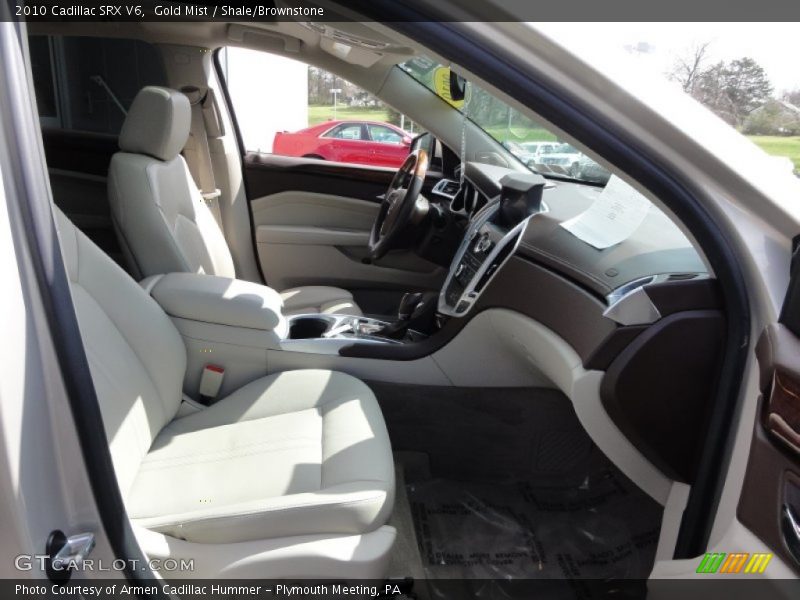 Gold Mist / Shale/Brownstone 2010 Cadillac SRX V6