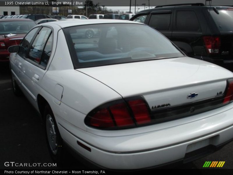 Bright White / Blue 1995 Chevrolet Lumina LS