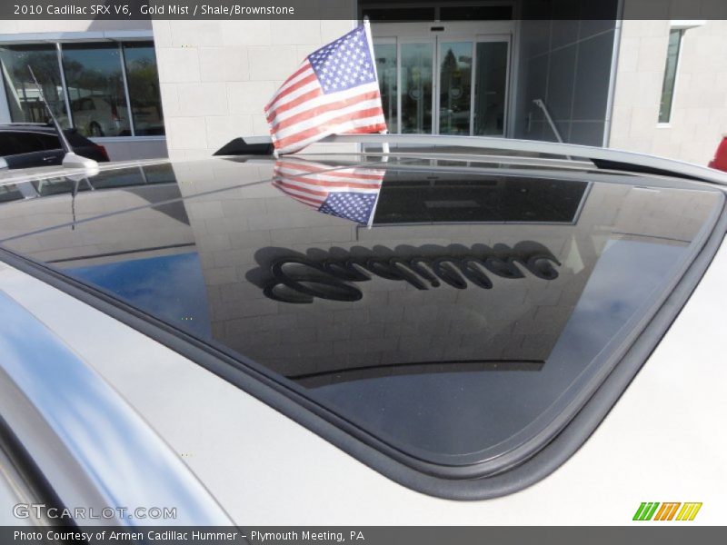 Gold Mist / Shale/Brownstone 2010 Cadillac SRX V6