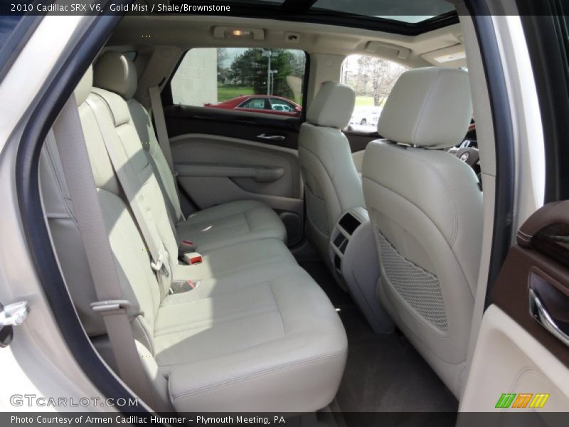 Gold Mist / Shale/Brownstone 2010 Cadillac SRX V6