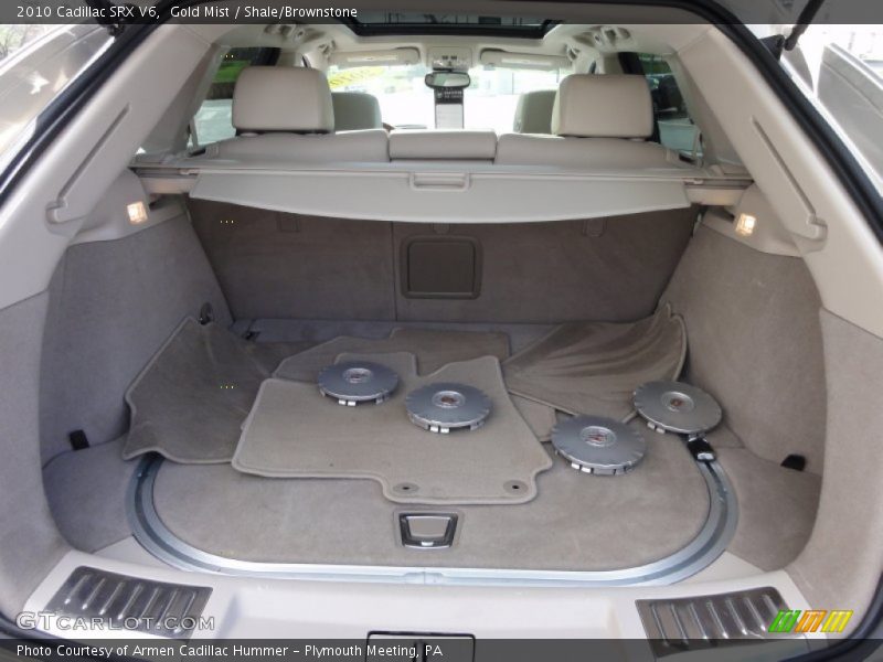 Gold Mist / Shale/Brownstone 2010 Cadillac SRX V6