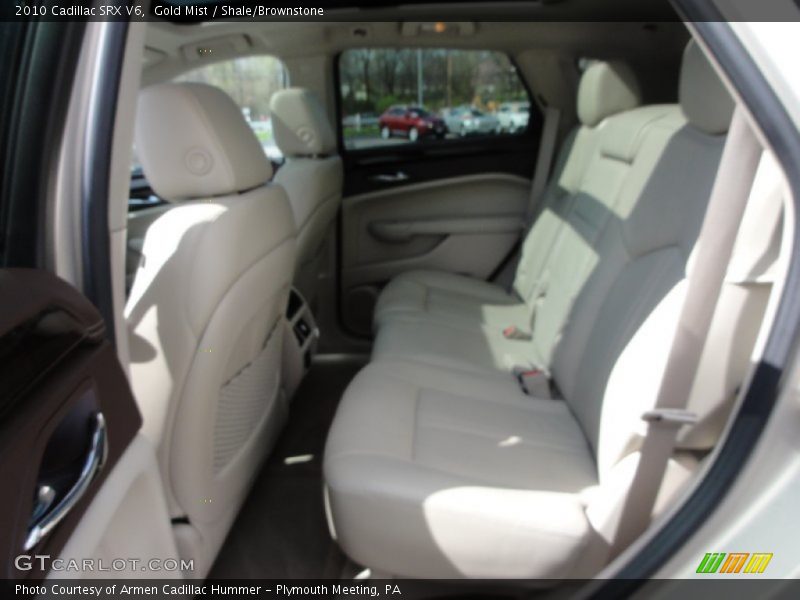 Gold Mist / Shale/Brownstone 2010 Cadillac SRX V6