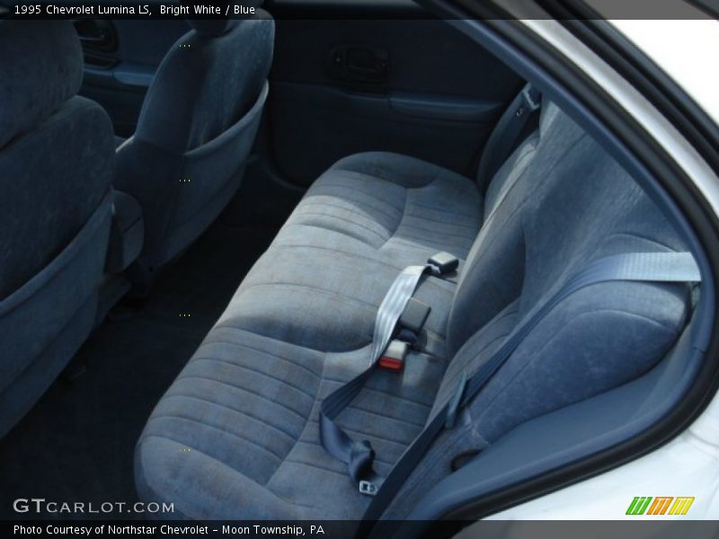 Bright White / Blue 1995 Chevrolet Lumina LS