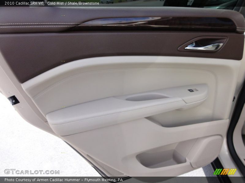 Gold Mist / Shale/Brownstone 2010 Cadillac SRX V6