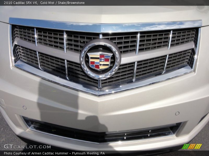 Gold Mist / Shale/Brownstone 2010 Cadillac SRX V6