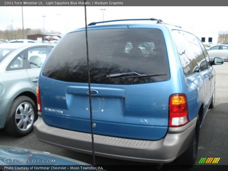 Light Sapphire Blue Metallic / Medium Graphite 2001 Ford Windstar LX