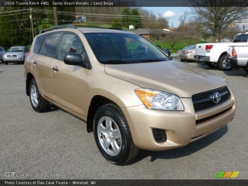 Sandy Beach Metallic / Sand Beige 2009 Toyota RAV4 4WD