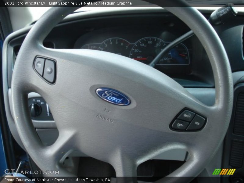 Light Sapphire Blue Metallic / Medium Graphite 2001 Ford Windstar LX