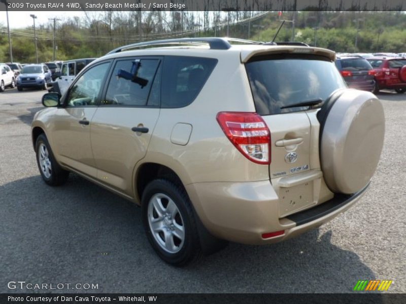 Sandy Beach Metallic / Sand Beige 2009 Toyota RAV4 4WD