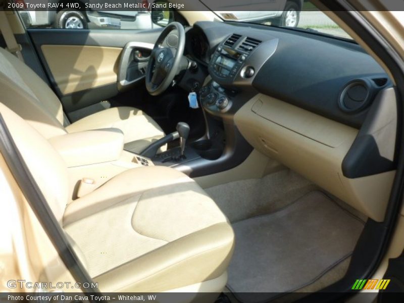 Sandy Beach Metallic / Sand Beige 2009 Toyota RAV4 4WD